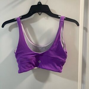 lululemon athletica Purple Sports  Bra No Size it’s About 2/4